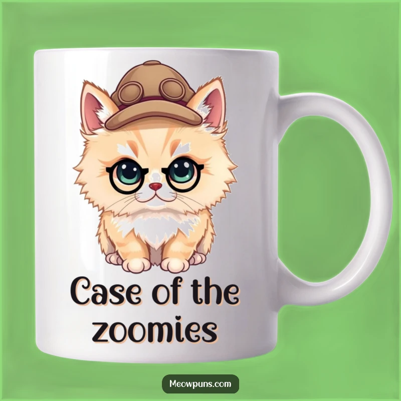 Funny Cat Detective Mug: A Purrfectly Hilarious Gift for Mystery Lovers