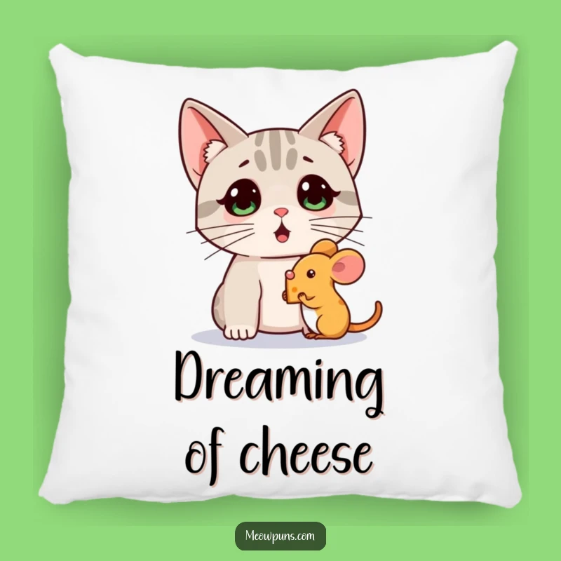 Funny Surprise Cat Mouse Pillow: Snuggle Up with Comedy!