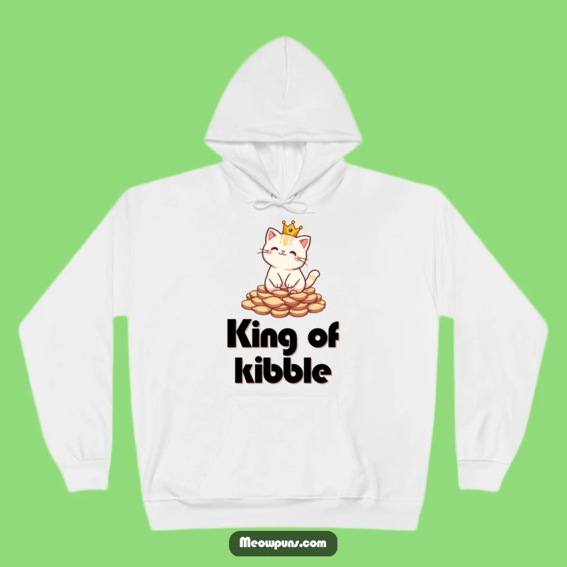 Funny Royal Cat Hoodie: Stay Cozy While Reigning Supreme in Feline Luxury