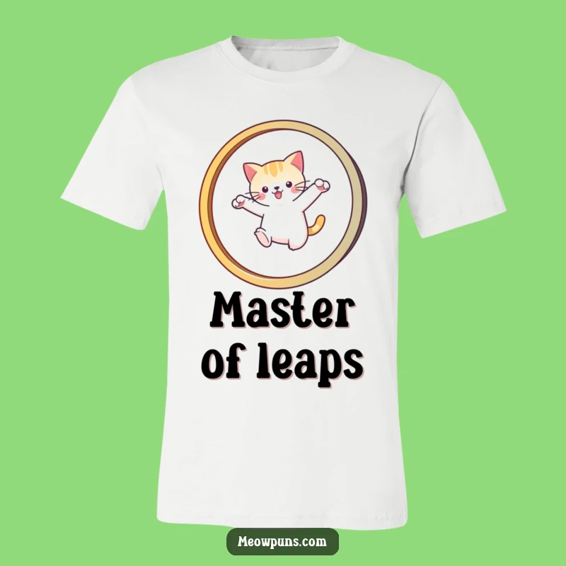 Funny Cat Acrobat T-Shirt: Showcase Your Agility and Love for Felines